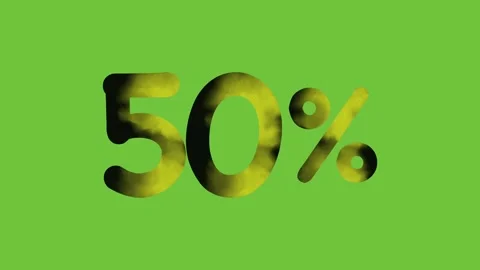 Percent discount on  background. Stock Footage 244135837