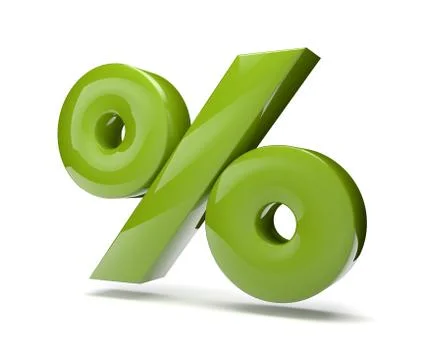 Percent green Stock Illustration