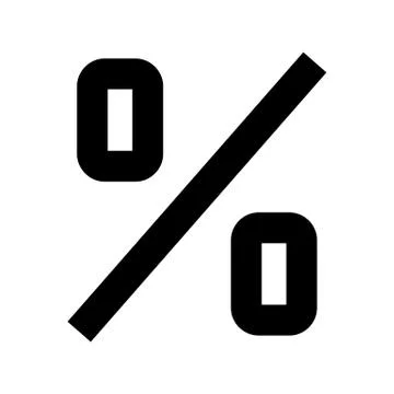 Percent Icon Stock Illustration
