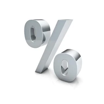 Percent Stock Illustration