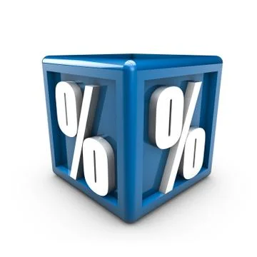 Percent Stock Illustration