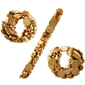 Percent Stock Illustration