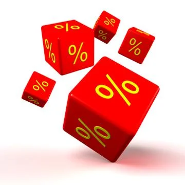 Percent Stock-Illustration