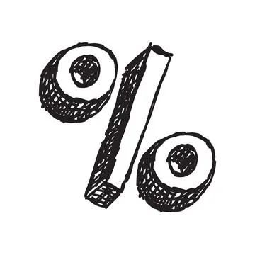 Percent mark vector design Stock Illustration