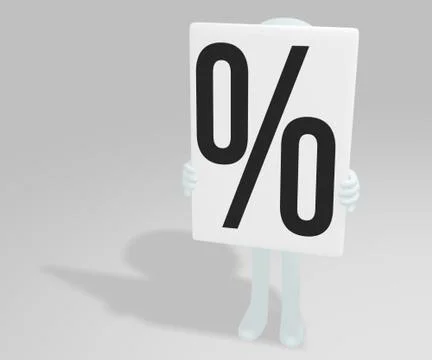 Percent sign Stock Illustration
