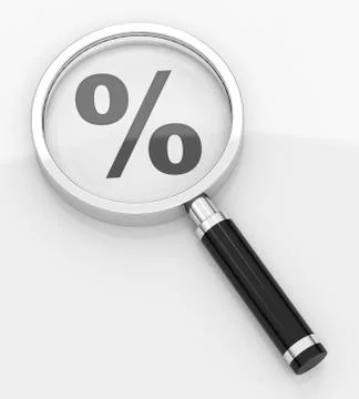 The percent sign Stock Illustration