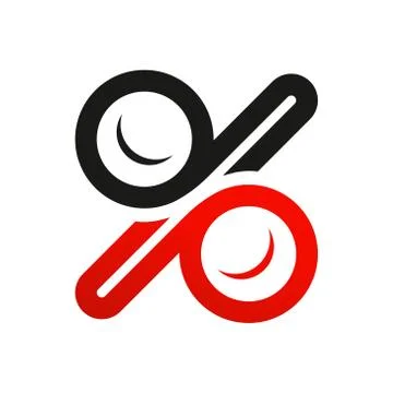 Percent sign Stock Illustration