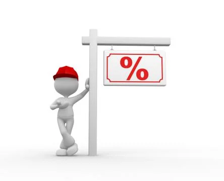 Percent sign Stock Illustration