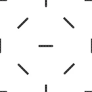Percentage arrow infographic pattern seamless black Illustrazione stock