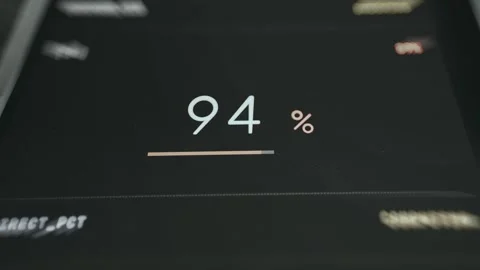 Percentage - based progress bar indicator Stock Footage 334949015