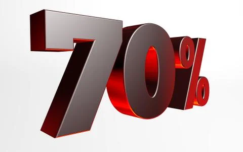 Percentage discount concept Stock Illustration