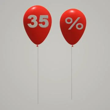 Percentage discounts for holidays Stock Illustration