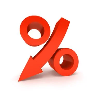 Percentage sign. Stock Illustration