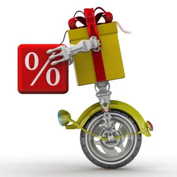 Percentages as a gift Illustration