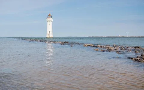 Perch Rock Lighthouse Stock Photos
