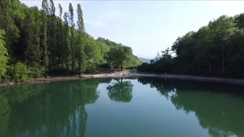 Percile lakes 動画素材 194850004