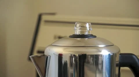 Percolator CU Stock Footage 21855030