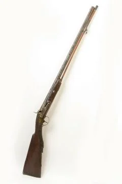 Percussion cap muzzle loader used in the 19. th century 16mm Stock Photos