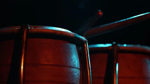 Percussion instrument close-up 2 Video stock 311335431