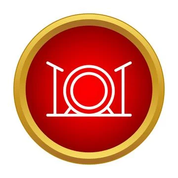 Percussion instrument drum kit musical icon button Illustrazione stock