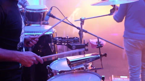 Percussion player Stock Footage 155796150