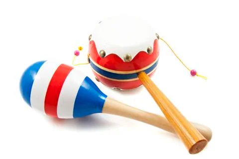 Percussion samba instrument Stock Photos