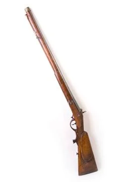 Percussions cap muzzle loader of the 19. th century 18mm Stock Photos