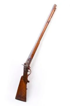 Percussions cap muzzle loader of the 19. th century 18mm Stock Photos