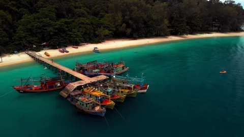 Perenthian island Video stock 103551714