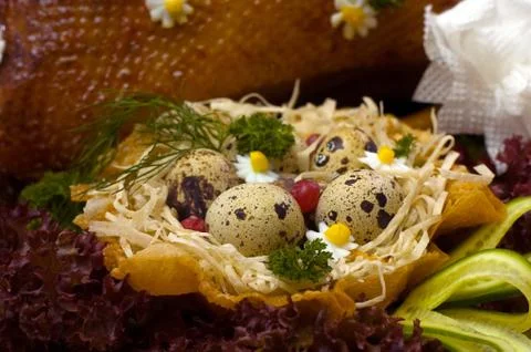 Perepilinye eggs Stock Photos