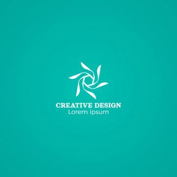 Perfect Abstract Creative Design Vector Logo EPS10 Stock Illustration