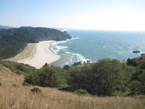 Perfect beach view Stock Photos