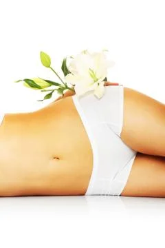 Perfect belly Stock Photos