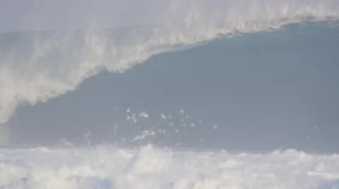 Perfect blue empty wave 動画素材 55455485