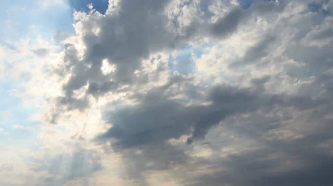 Perfect cloudy sky Stock Footage 33267730