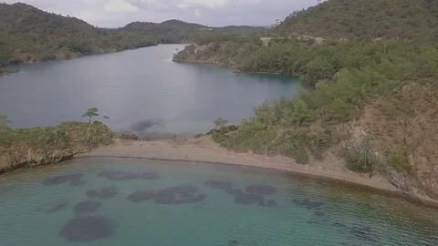 Perfect coast in marmaris  Stock Footage 119492529