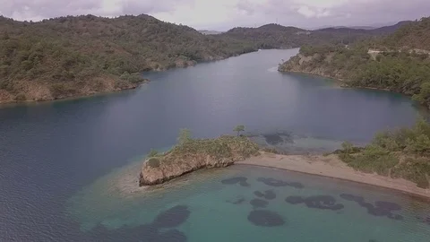 Perfect coast in marmaris  Stock Footage 119492616