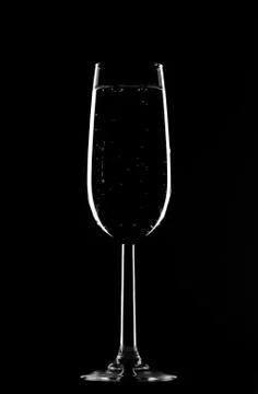 Perfect elegant glass Foto stock
