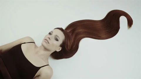 Perfect hair styling. Stock Footage 120026415