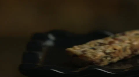 Perfect Looking Granola Bars HD Video Stock Footage 26239943