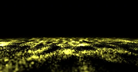 PERFECT LOOP - GOLD DUST WAVE Stock Footage 85310593