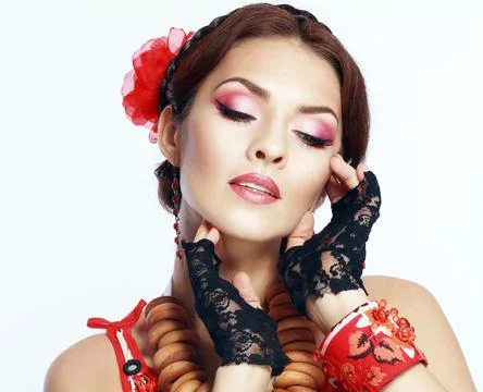 Perfect make up Stock Photos