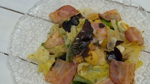 Perfect meal for dinner Stock Footage 104057571
