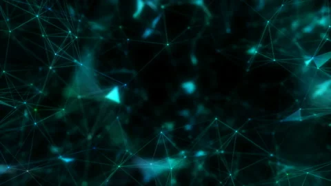 The perfect movement of the fiber optic information stream. Abstract digital Stock Footage 114256249