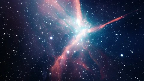 Perfect Nebula Space Outer Galaxy Nasa Hubble Telescope Light Speed Travel Stock Footage 130714835