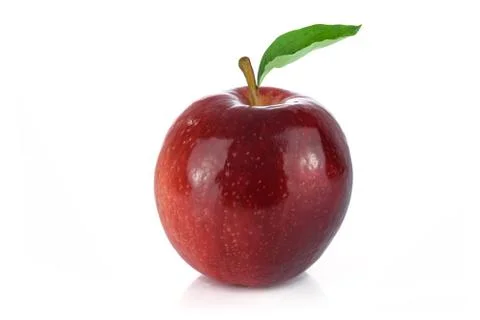 Perfect red apple Stock Photos