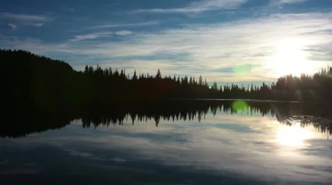 Perfect Reflection Lake Dawn Vidéo 12250610