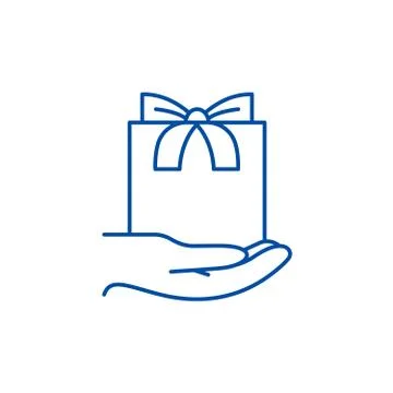 Perfect solution line icon concept. Perfect solution flat vector symbol, sign イラスト素材