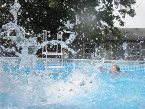 Perfect splash Stock Photos