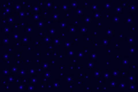 Perfect starry night sky background - vector stars space background Stock Illustration